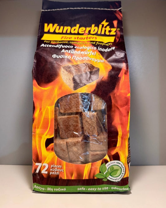 Umweltfreundliche Anzündwürfel 72er